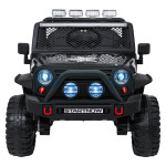 Elektrické autíčko Jeep BEAST 4x4 - MP3 - čierne